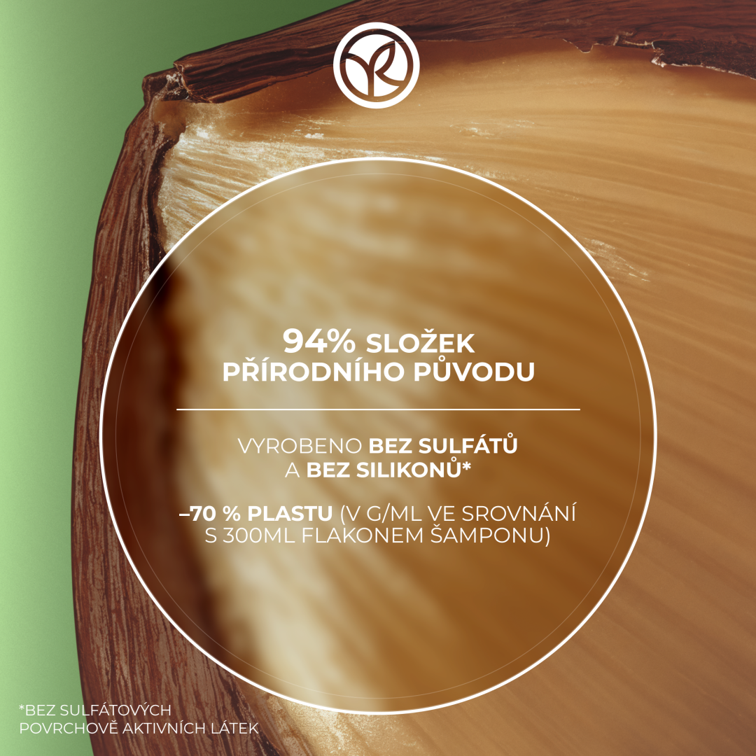 Yves Rocher Haircare Botanical Solutions, Zjemňující šampon 600 ml