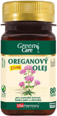 VitaHarmony Oreganový olej 25 mg 80 tobolek