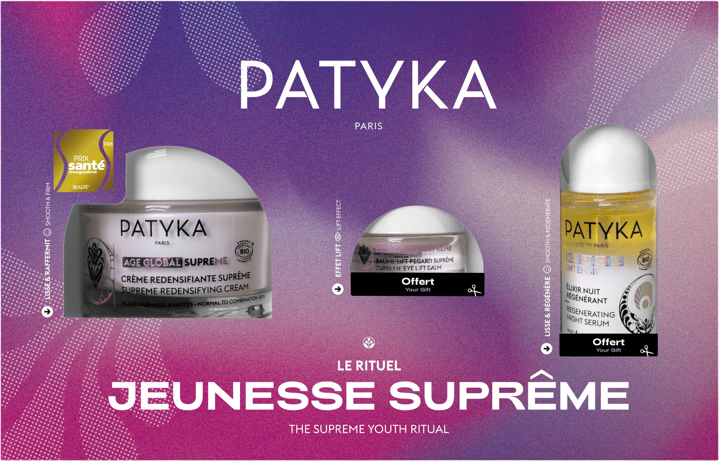 Patyka The Supreme Youth Ritual - Set Age Global Supreme 3 ks