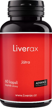 Advance Liverax - detoxikace jater 60 kapslí