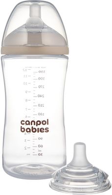 Canpol babies Lahev antikoliková Natural Shape 260 ml