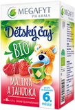 Megafyt Dětský čaj Malina a jahůdka BIO 20 x 1.75 g