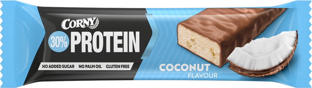Corny Protein 30 % proteinová tyčinka kokos 50 g