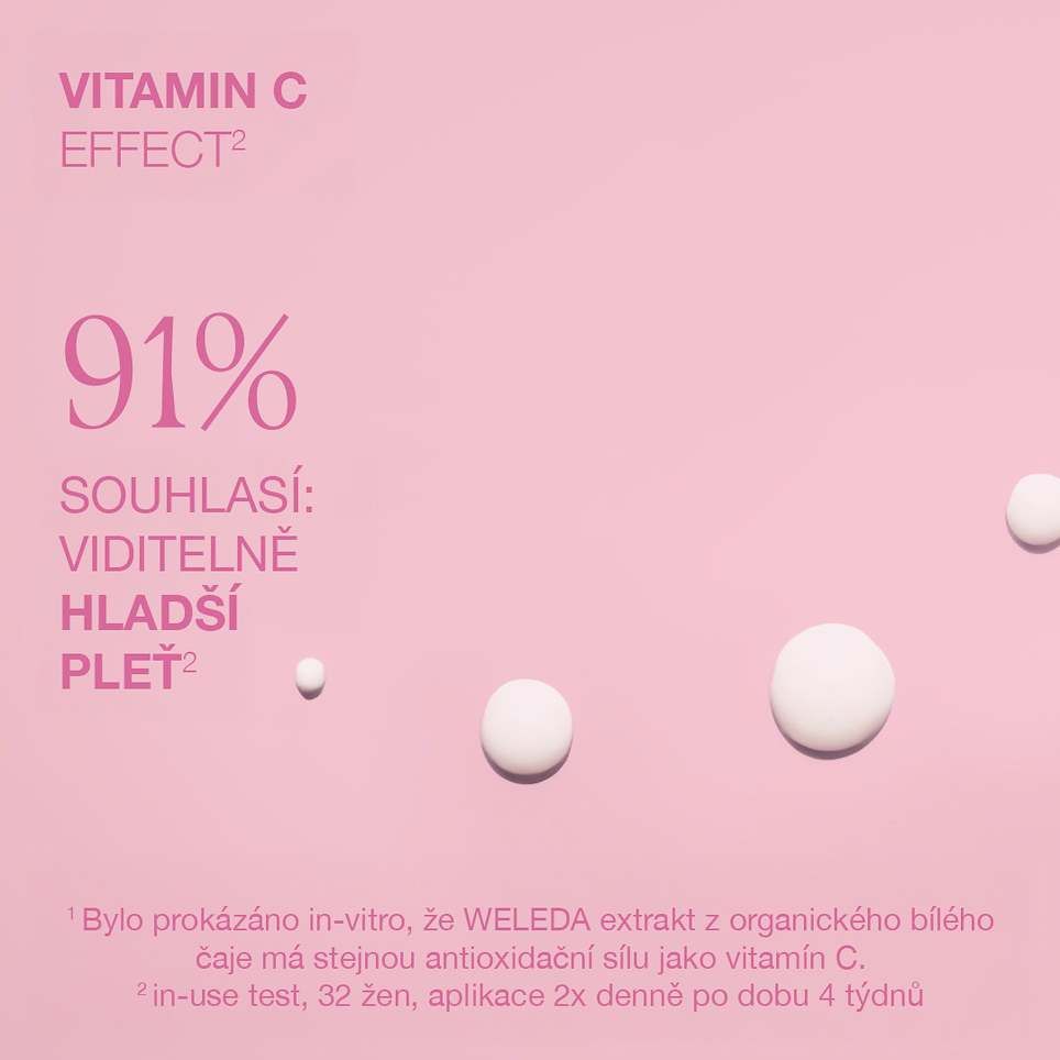 Weleda rozjasňující oční krém Divoká růže a bílý čaj 12 ml
