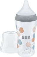 Nuk Perfect Match láhev s kontrolou teploty, šedá 260 ml