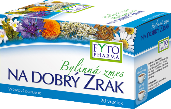 Fytopharma Bylinná zmes na dobrý zrak, 20 x 1.5 g