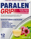 Paralen Grip Horký nápoj echinacea a šípky 12 sáčků