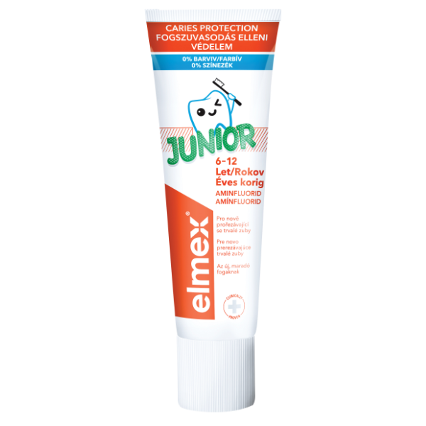 elmex Junior zubná pasta pre deti od 6 do 12 rokov