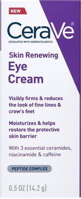 CeraVe oční krém pro obnovu pleti s 3 esenciálními ceramidy, niacinamidem a kofeinem 15 ml