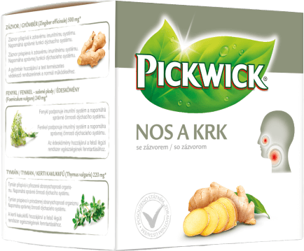 Pickwick čaj Nos a krk 10 x 2 g