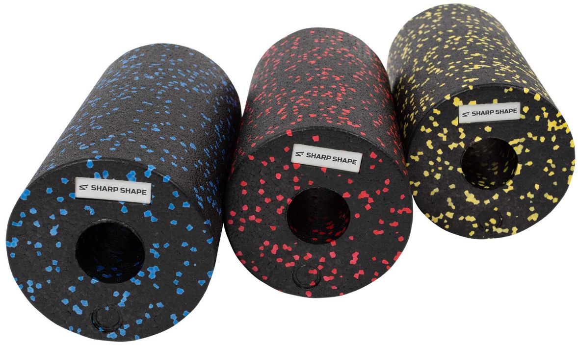 Sharp Shape Masážní válec Foam roller 30 cm, červeno-černá barva