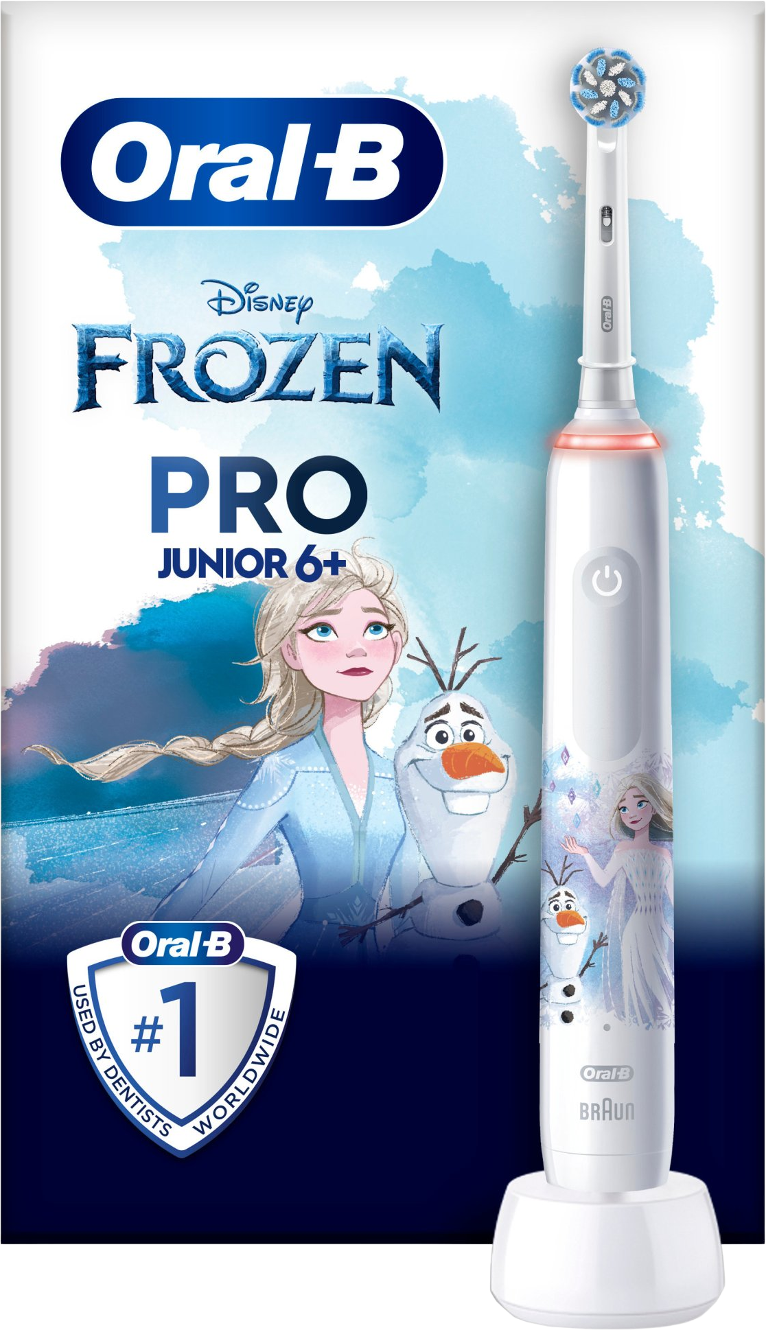 Oral-B Pro Junior Ledové království elektrický zubní kartáček pro děti od 6 let