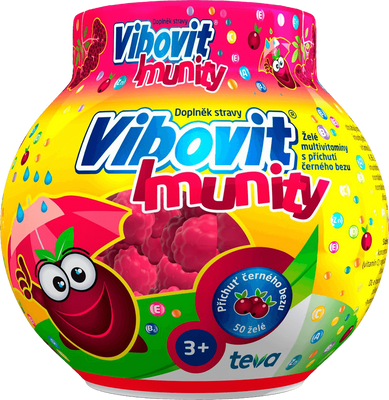 Vibovit Imunity želé multivitamíny 50 ks