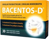 BACENTOS-D orální probiotikum 30 tablet