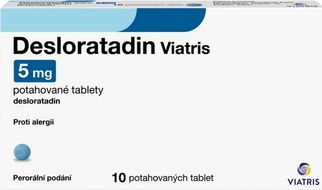 Desloratadin Viatris 5 mg 10 tablet