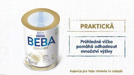 Nestlé Beba COMFORT 2, 5 HMO, pokračovací kojenecké mléko 800 g