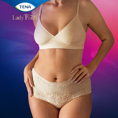Tena Lady Pants Plus Creme L inkontinenční kalhotky 8 ks