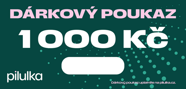 Pilulka Elektronický dárkový poukaz na 1000 Kč