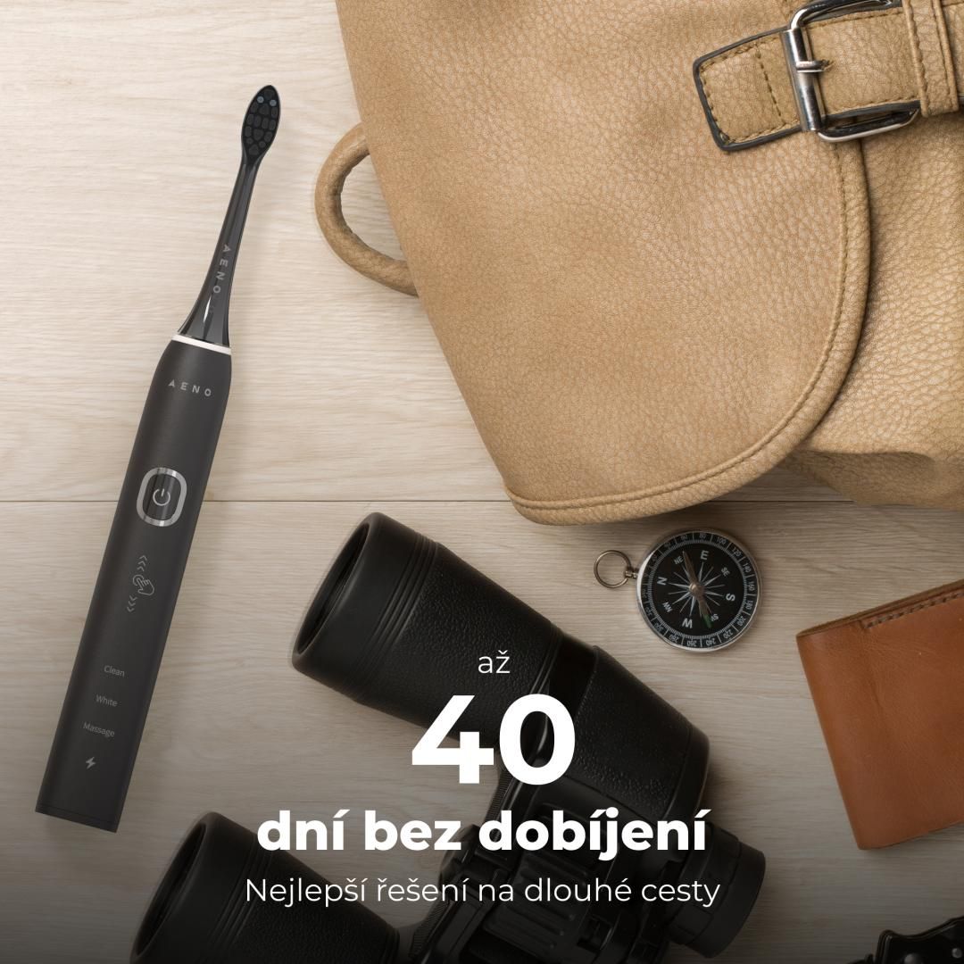 Aeno Elektrický kartáček DB4 černý