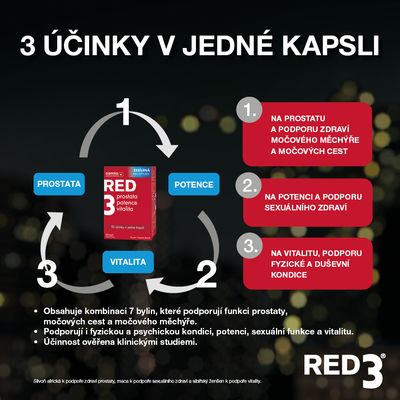 GS Cemio Red3 zesílené složení 60 kapslí