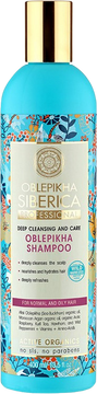 Natura Siberica Rakytníkový šampon pro normální a mastné vlasy 400 ml