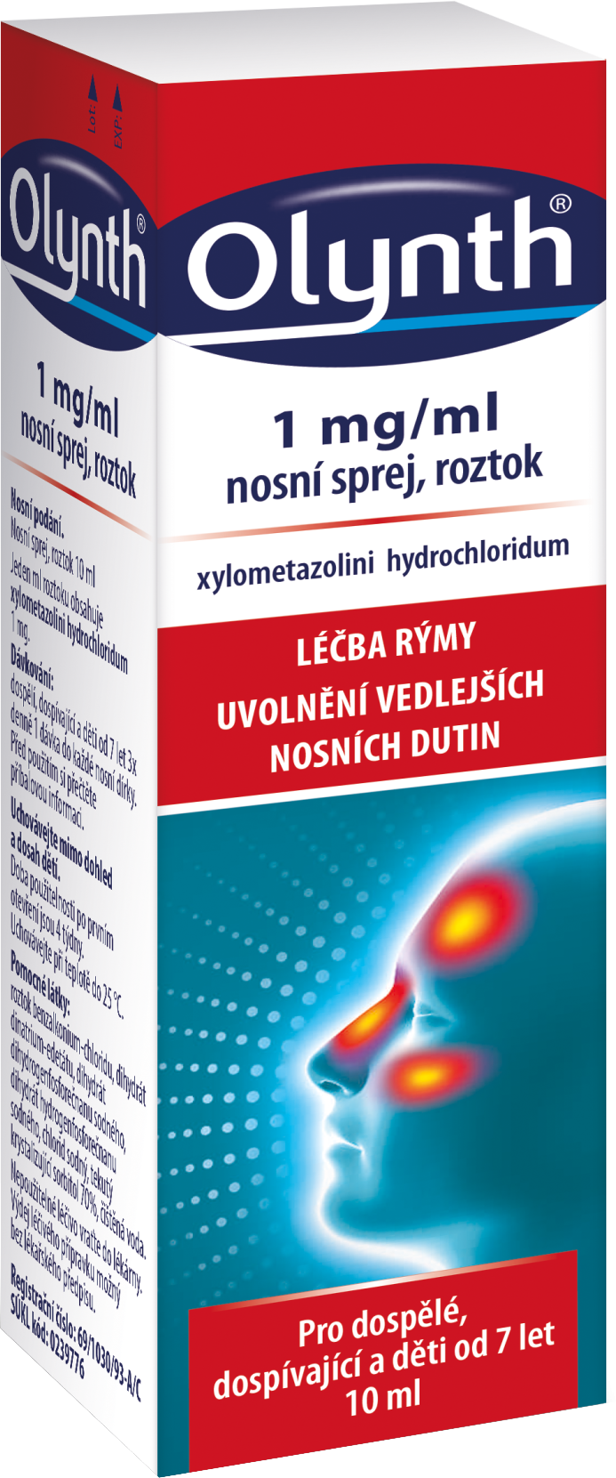 Olynth 1 mg/ml nosní sprej 10 ml