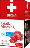 Cemio Lízátka s vitaminem C malina 6 ks
