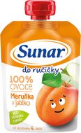Sunar Do ručičky ovocná kapsička meruňka 4m+ 100 g
