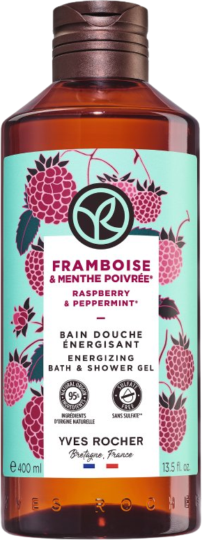 Yves Rocher Sprchový gel Malina & máta 400 ml