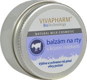 VivaPharm Balzám na rty s kozím mlékem 25 ml