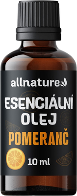 Allnature Esenciální olej Pomeranč 10 ml
