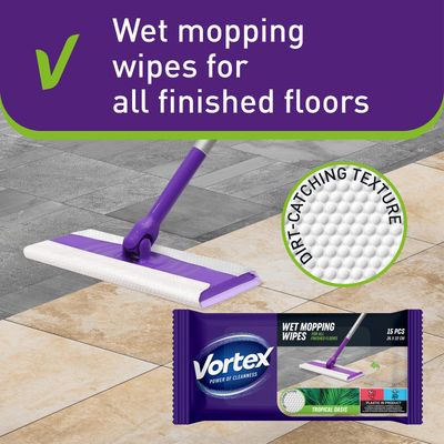 Pari Vortex Náhradní vlhčené ubrousky na mop Tropický vánek
