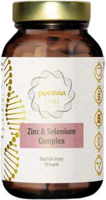 Puravia LABS Zinek & Selen Komplex 60 kapslí