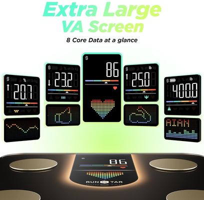 Runstar 4E SmartView Lite Body Scale Diagnostická osobní chytrá váha