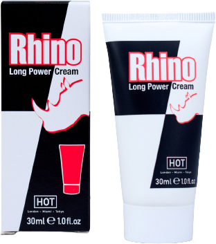 Hot Krém na penis Rhino Long Power 30 ml