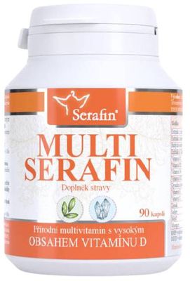 Serafin Multi s vitamínem D 90 kapslí