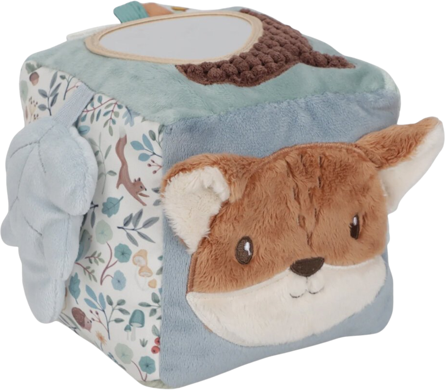 Little Dutch Kostka textilní Forest friends