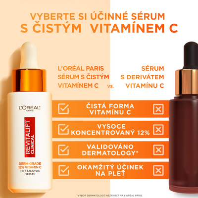 L'Oréal Paris Revitalift Clinical sérum s čistým vitaminem C, 30 ml