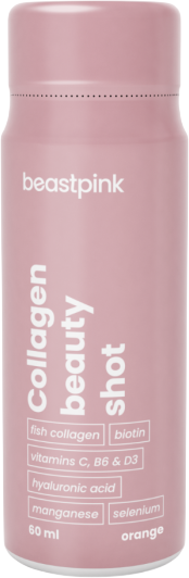 BeastPink Collagen Beauty Shot - orange 60 ml