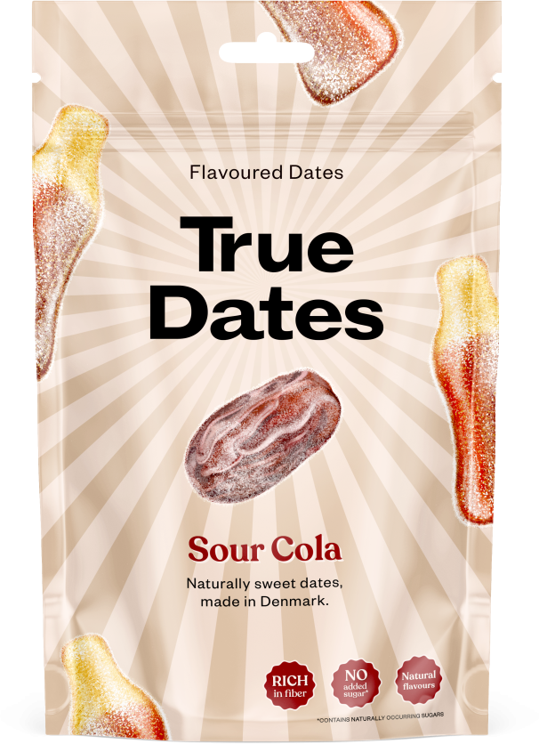True Dates Datle s příchutí sour cola 100 g
