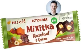 Mixit Action BIO Mixitka Adama Ondry - Lískový oříšek a kakao 34 g