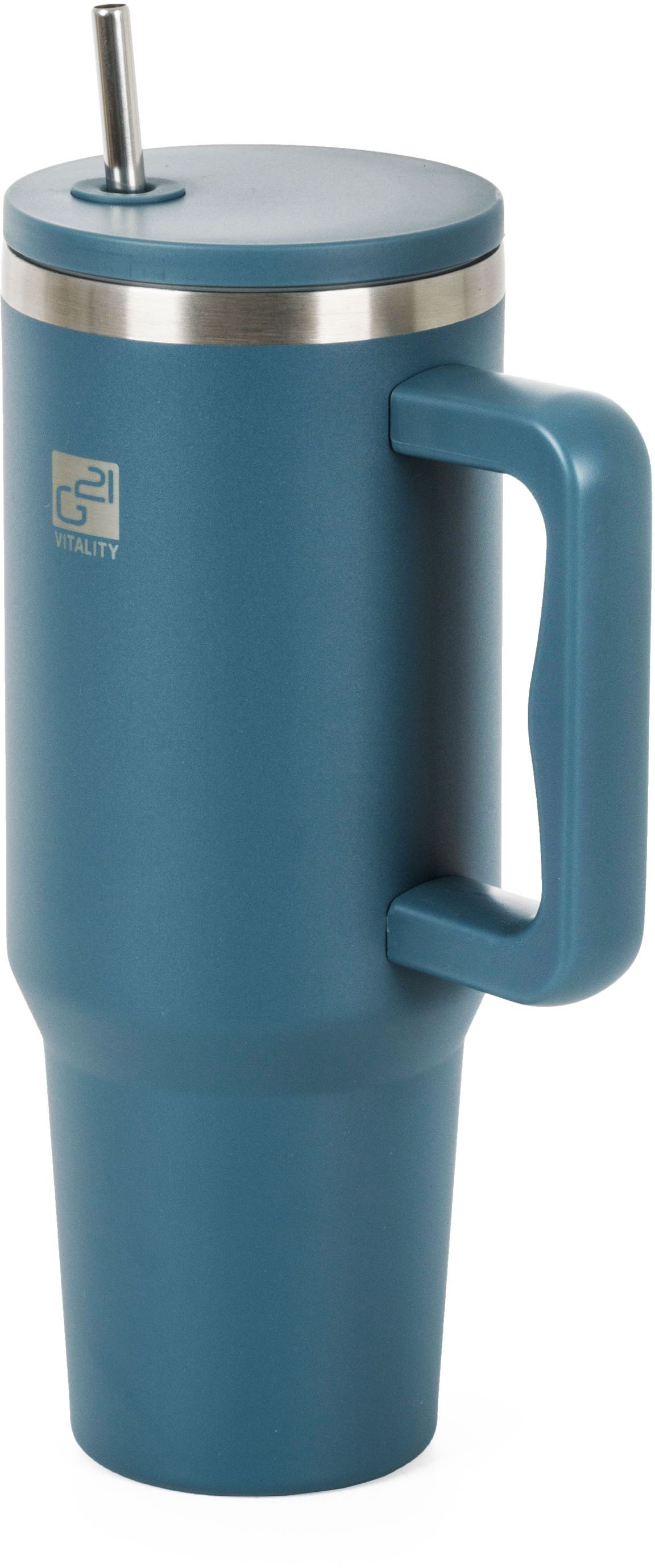 G21 Termohrnek FlowCup - grafitově modrý 1200 ml
