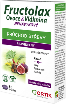 Fructolax Ovoce&Vláknina 30 tablet
