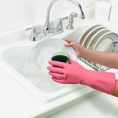 3M Scotch-Brite® Ultra Sensitive kuchyňské rukavice, citronová vůně 1 ks