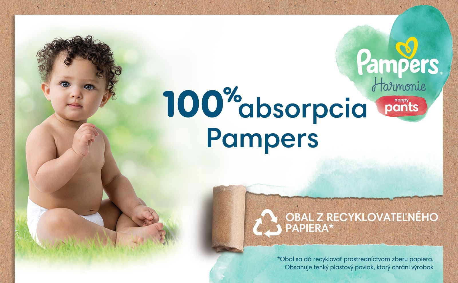 Pampers Harmonie Magic Paper Taped