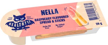 HealthyCO Nella raspberry spread sticks 29 g