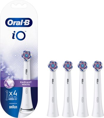 Oral-B iO fogkefefej - radiant white 4 db