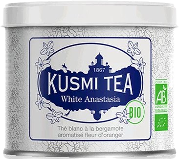 Kusmi Tea White Anastasia plechovka 90 g