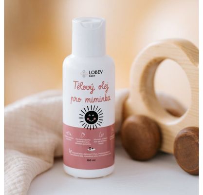 Lobey Tělový olej pro miminka 100 ml