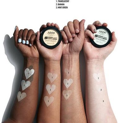 NYX Professional Makeup High Definition Finishing Powder Kompaktní pudr - odstín Translucent 8 g